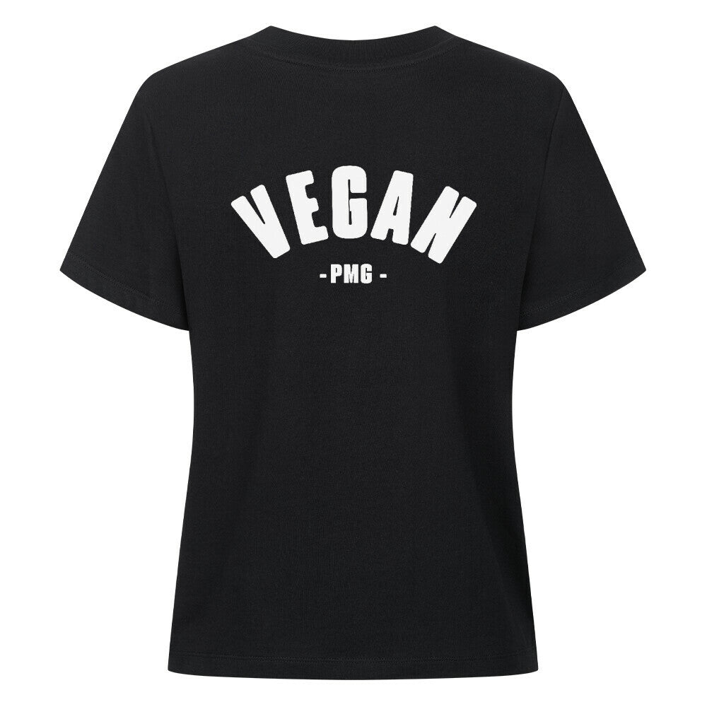 ODDYTUDE - PMG - Vegan - Premium Organic Shirt Women - white print - Oddytude